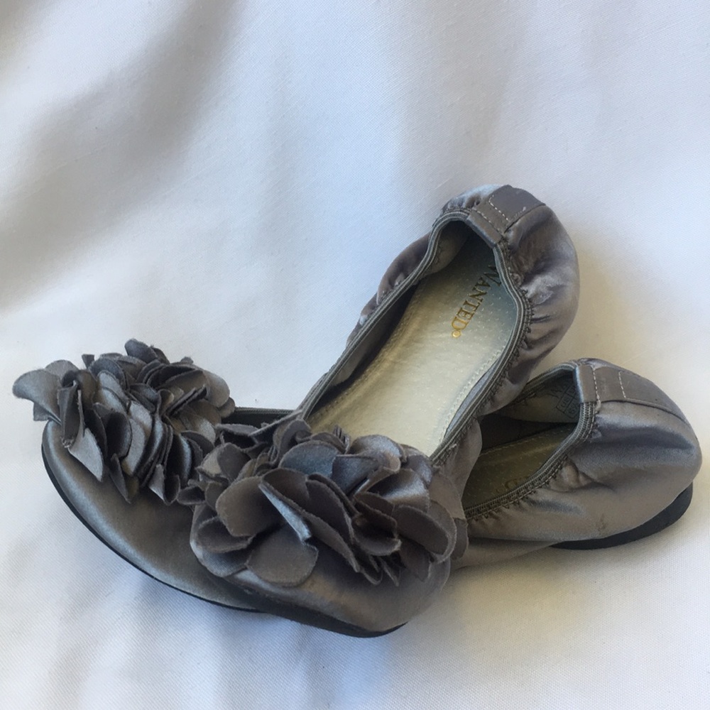 Silver ballet flat - Picture 6 of 6